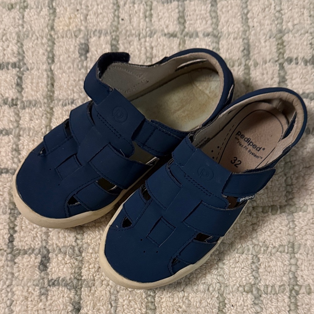 Pediped Dark Blue Kids Sandals